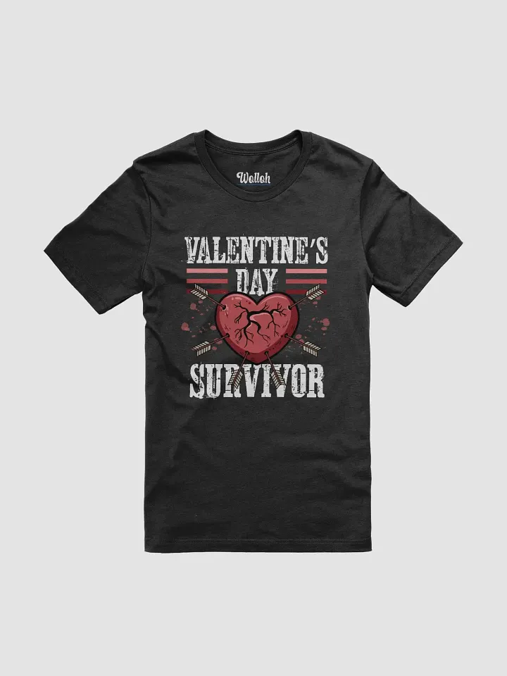 Valentine’s Day Survivor T-Shirt – Anti-love & Grunge Design product image (11)