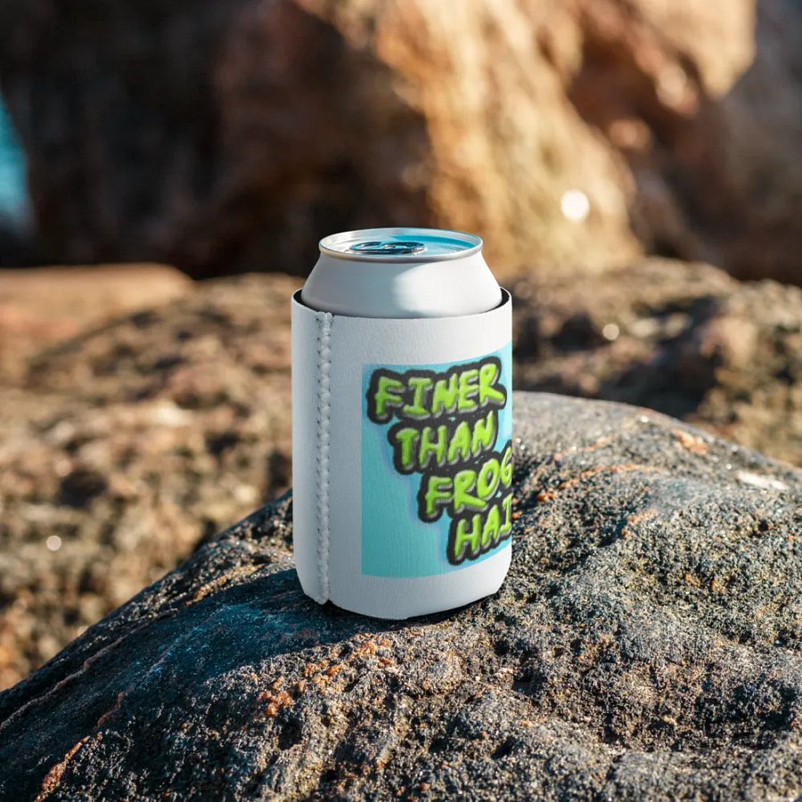 FINER THAN FROGS HAIR Coozie Can Cooler product image (9)