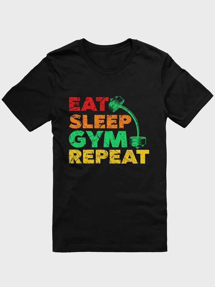 Colorful Gym Motto T-Shirt product image (1)