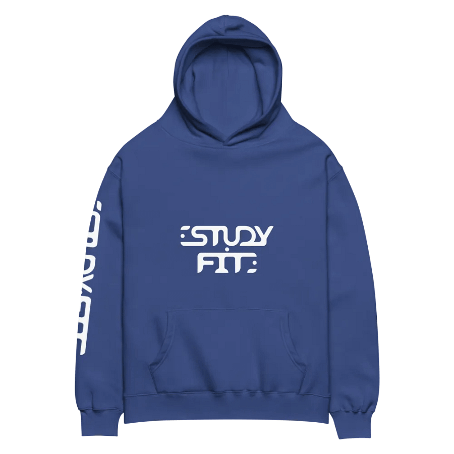 Abstract Monochrome Oversized Hoodie product image (16)
