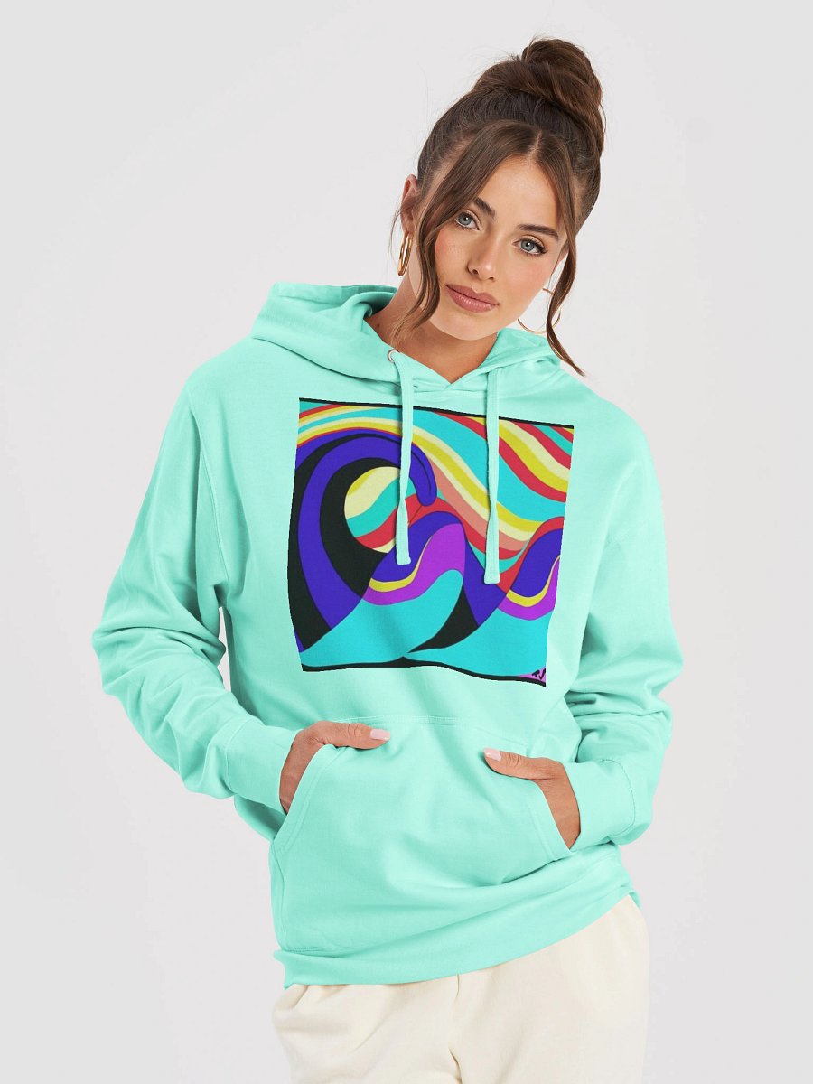 Vibrant Waves Unisex Hoodie product image (26)