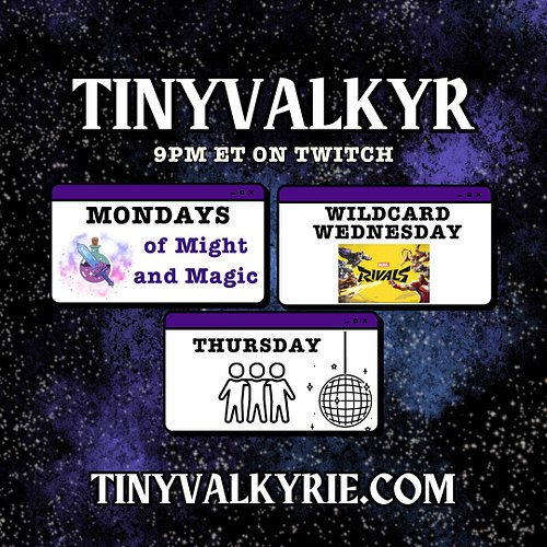 MON: Testing my new widget and crafting cards during a live stream at around 9:30PM ET. WED: Streaming earlier than usual, ti...