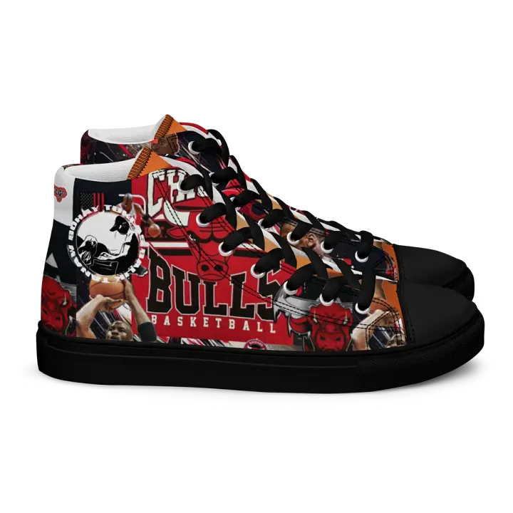 Buhay Tuklas Chicago Bulls Men's High Top Canvas Shoes product image (2)