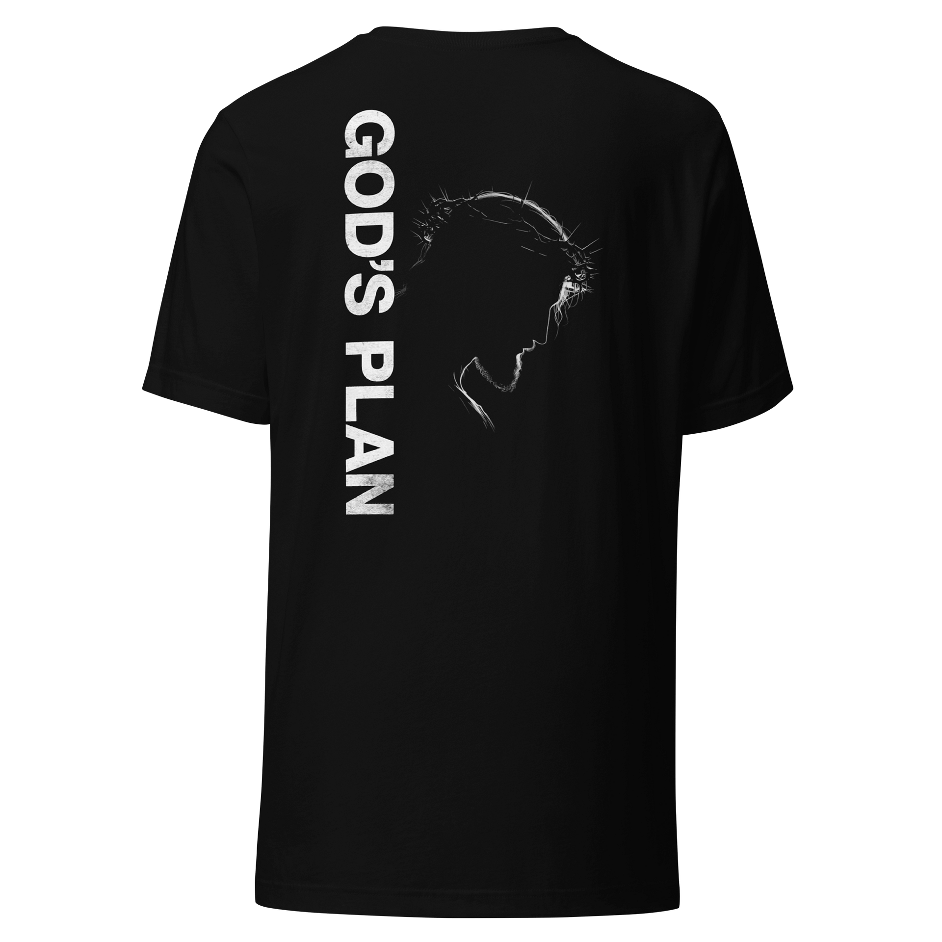 4evercross - GOD'S PLAN Embroidered T-Shirt product image (1)