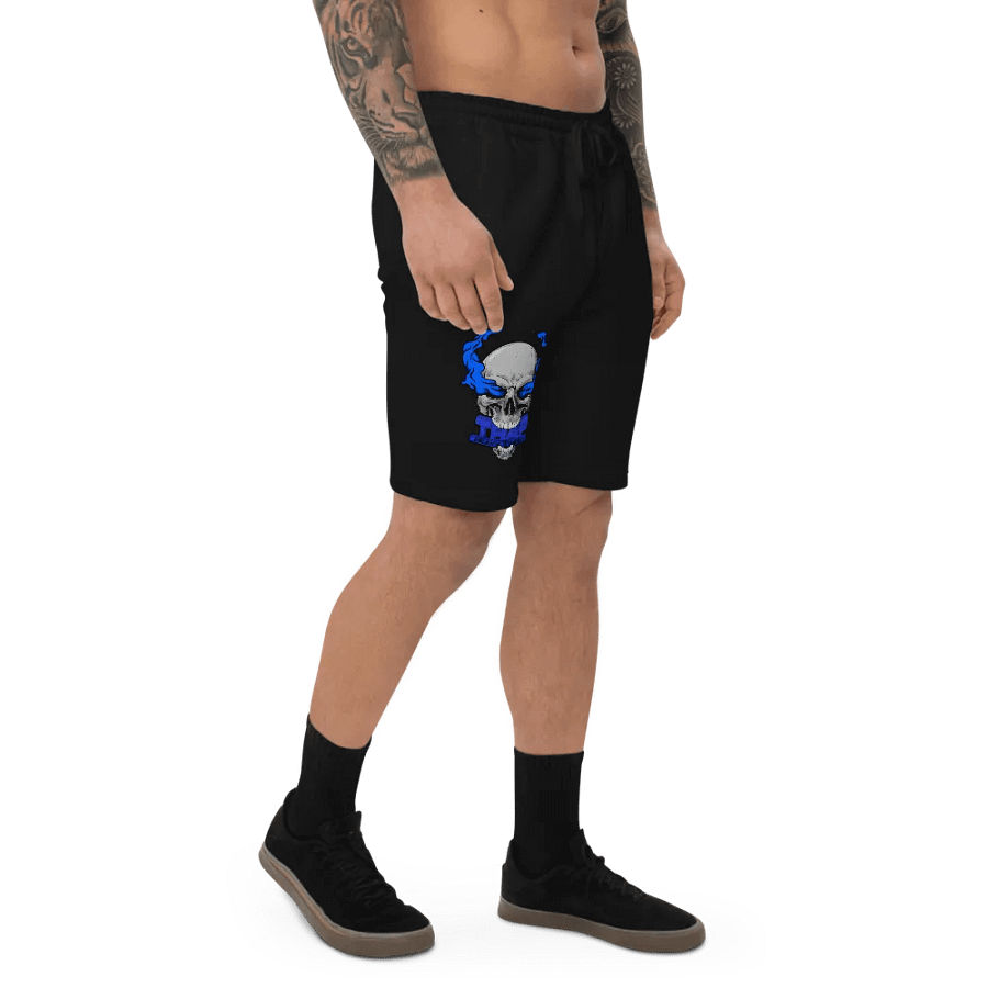 Trap Heavyweight Sweatshorts (Blue Logo) product image (5)