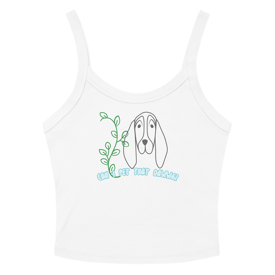 Can I Pet That Dawg? Ribbed Tank product image (18)