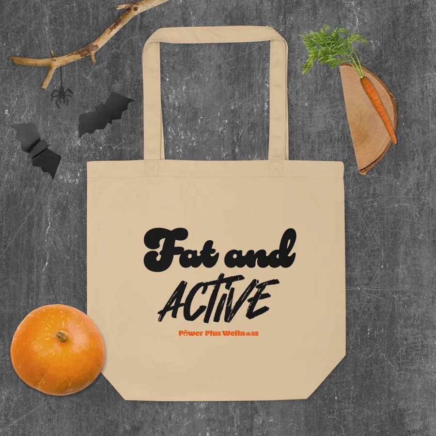 Fat and Active Tote Bag product image (10)