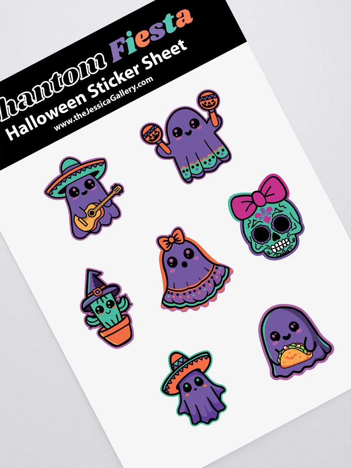 Phantom Fiesta Sticker Sheet product image (2)