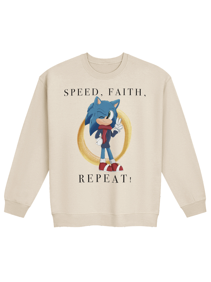 Speed, Faith, Repeat Sweatshirt product image (1)