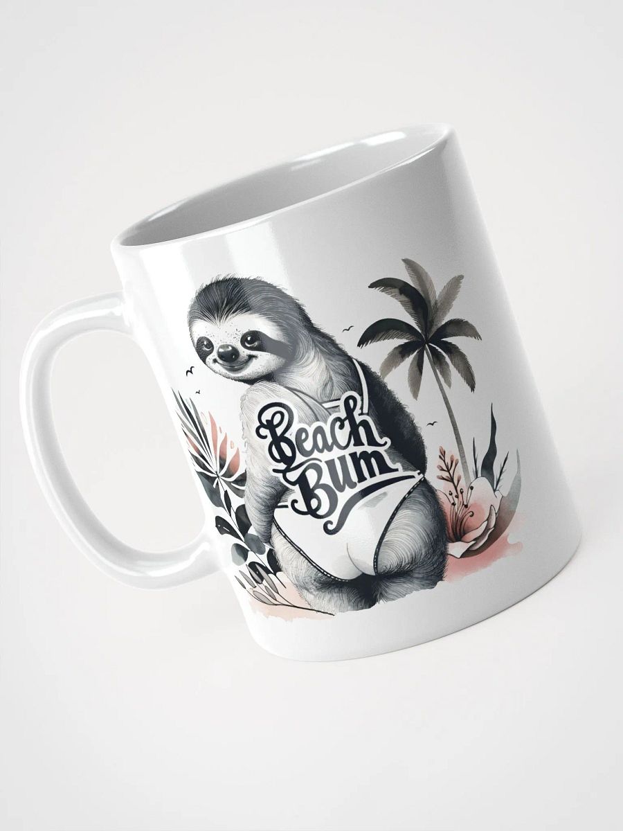 Bikini Beach Bum Sloth Mug product image (8)