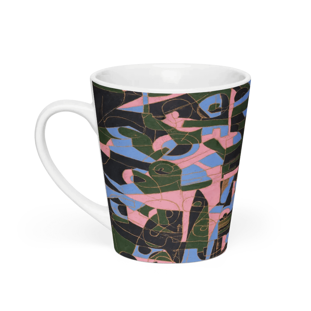 Opposite dimples in the bored mind of the squid Latte Mug product image (1)