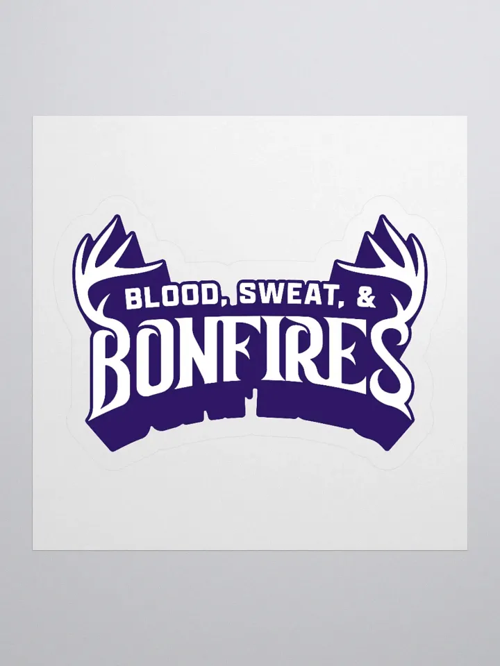 Antler Sticker - Purple product image (1)