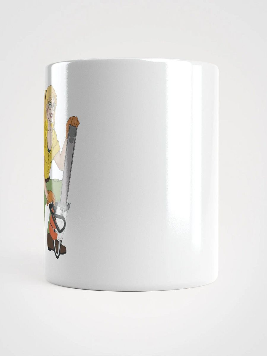 Blonde Chainsaw Pinup Mug product image (4)