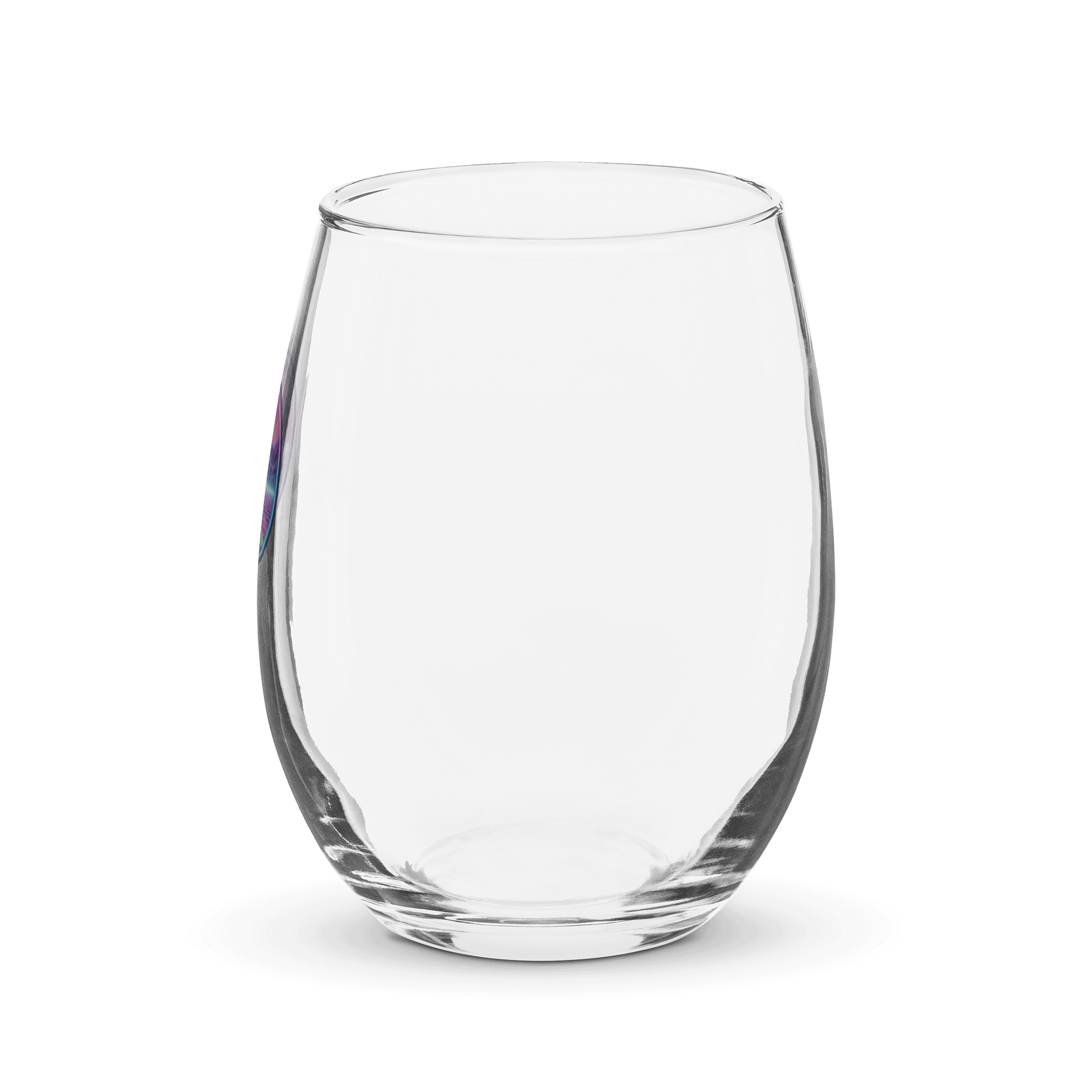 BobTV Retro Teddy Bear Stemless Wine Glass product image (3)