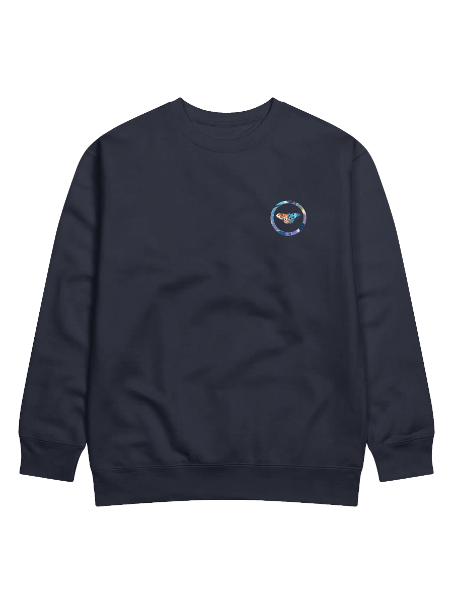 Moth Cotton Heritage Premium Sweatshirt (Back Patch) product image (1)