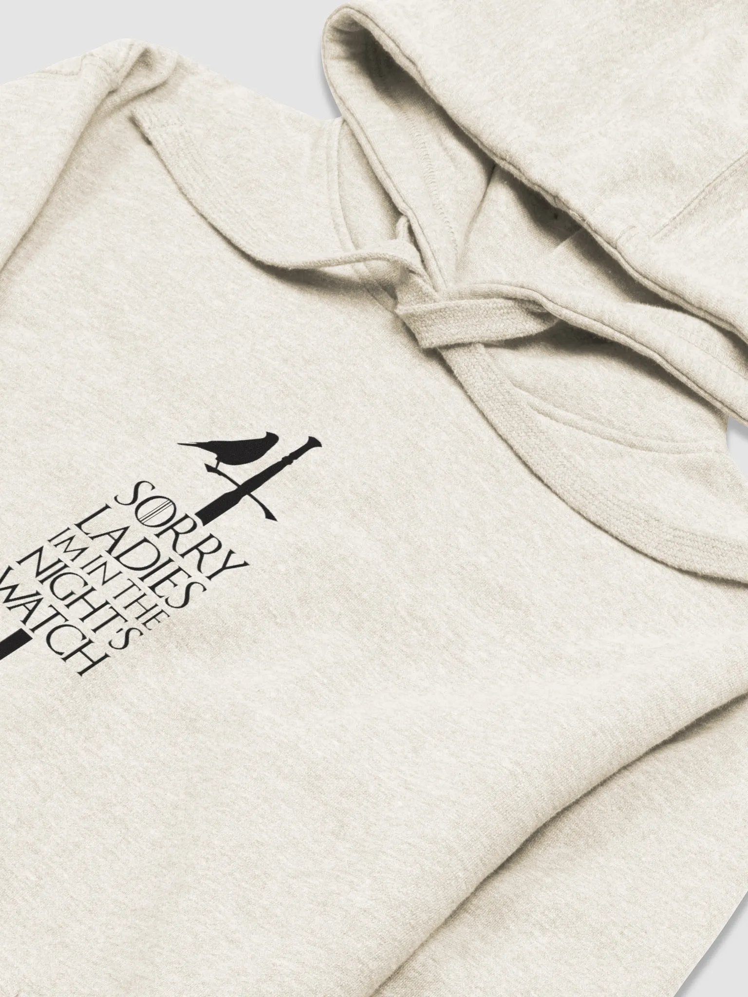 Night's Watch Sword Silhouette Hoodie product image (18)