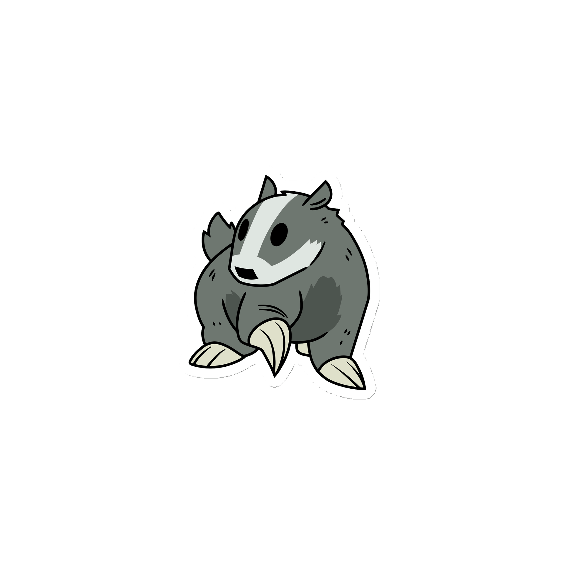 Big Stinker Badger Magnet product image (1)