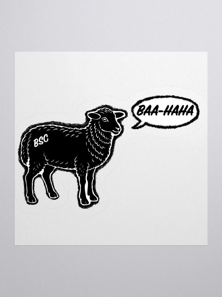 BAA-HAHA Sticker product image (1)