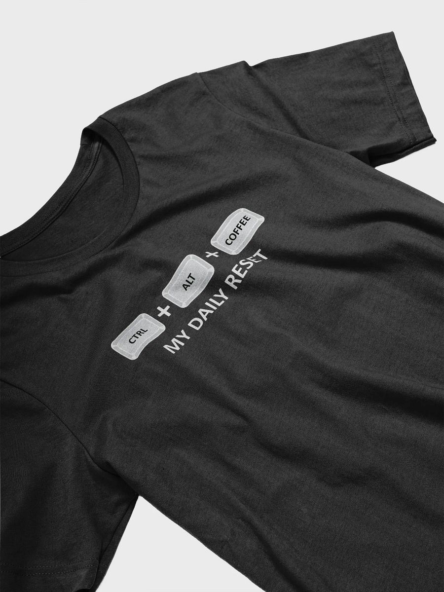 CTRL + ALT + COFFEE: Funny Graphic Tee for Coffee Lovers product image (3)