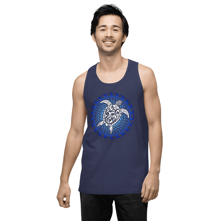 Turtle Silhouette Tank Top product image (14)