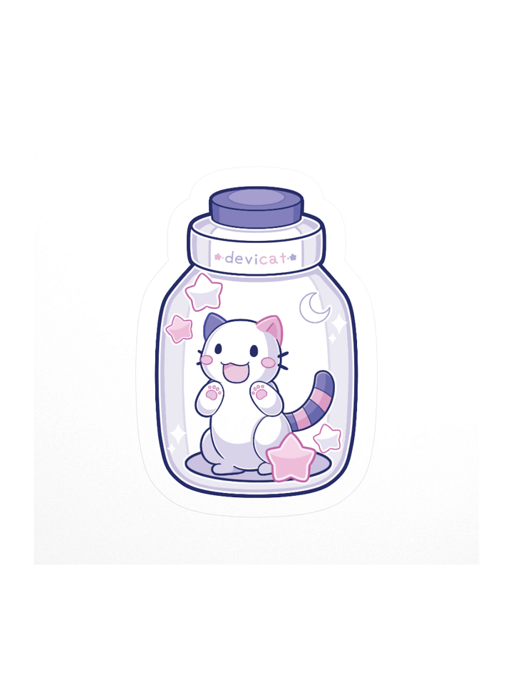 Sticker • CandiCat Candi Jar • 2024 product image (1)