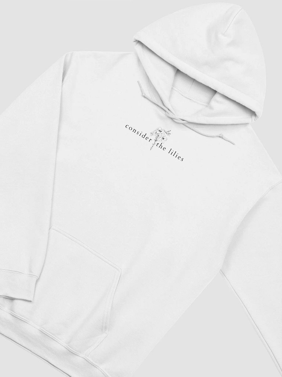 Consider the Lilies Black Print Hoodie product image (2)