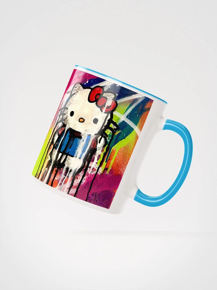 Vibrant Bow Character Ceramic Mug product image (2)