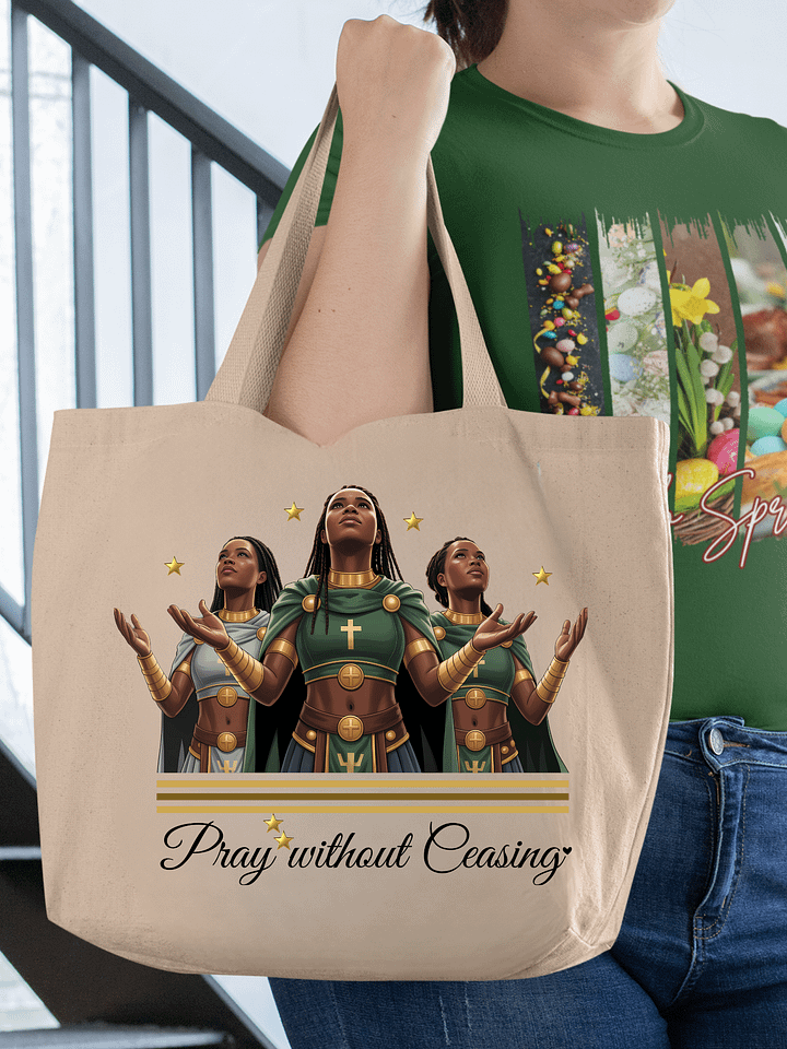 Faithful Warriors Christian Eco Tote Bag. product image (1)