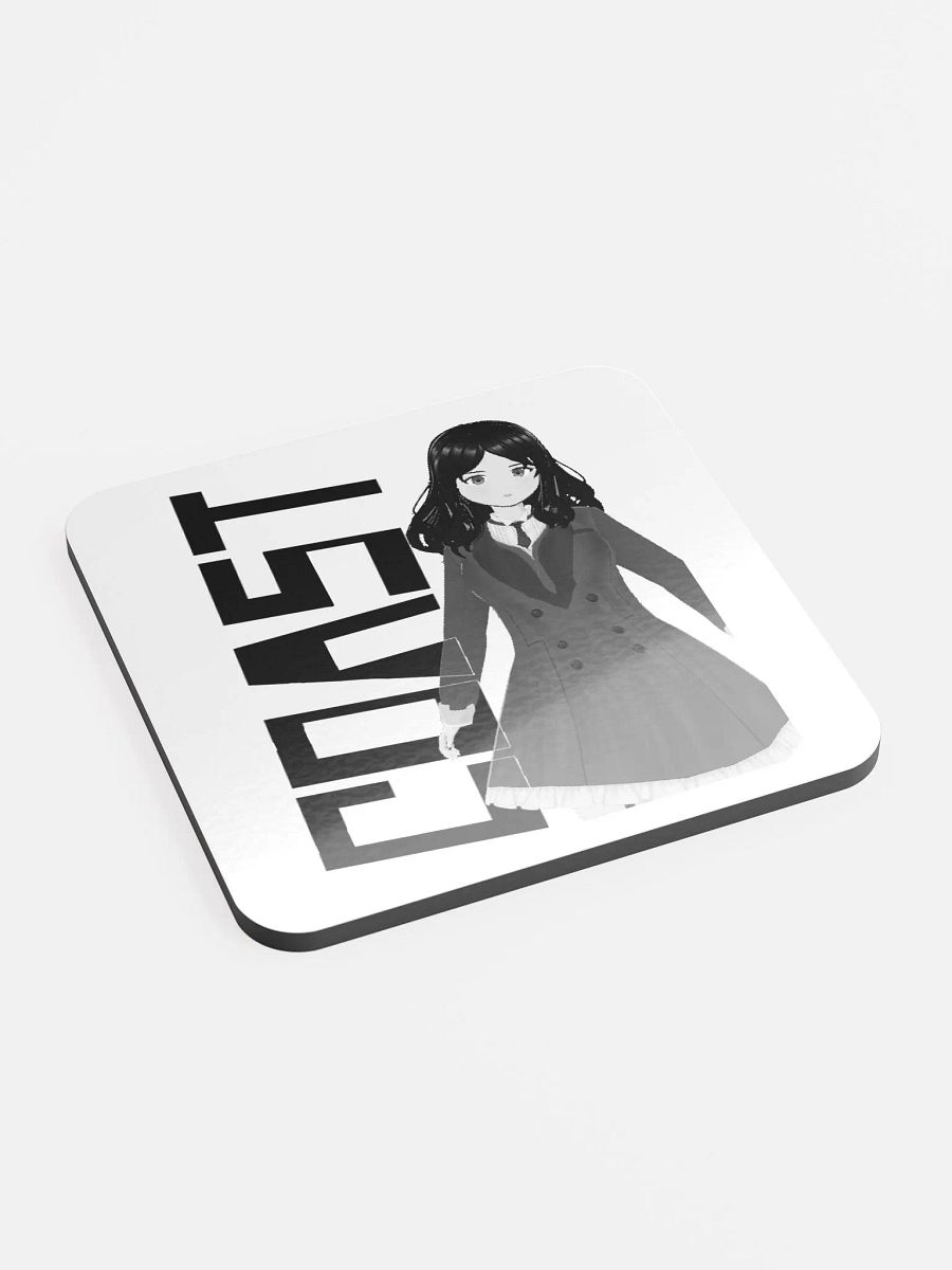 Coast F Vtuber Black and White Drinking COASTER product image (2)