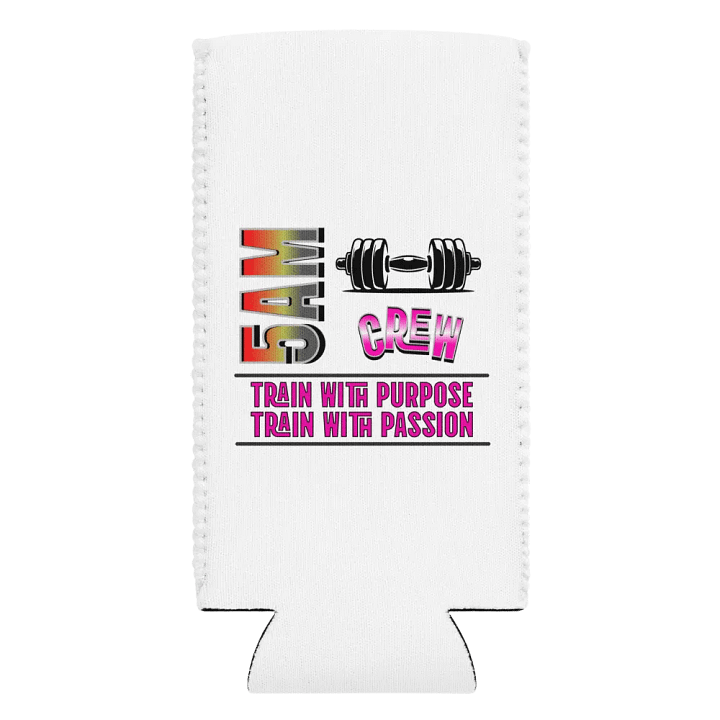 5AM Crew Weightlifting Can Cooler - Train with Purpose, Train with Passion product image (2)