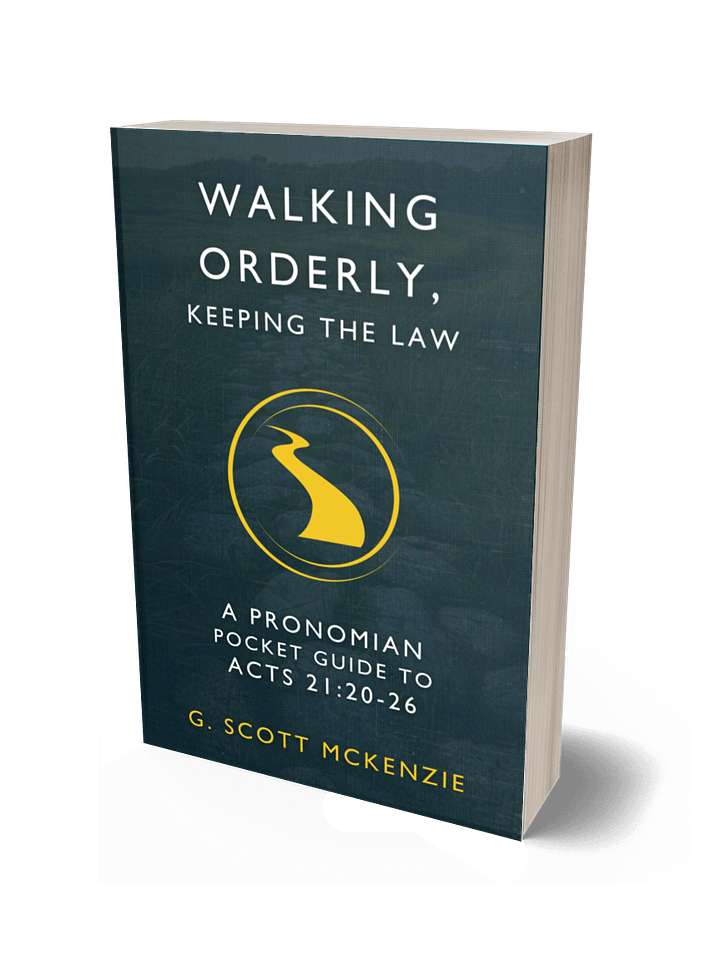 Walking Orderly, Keeping the Law: A Pronomian Pocket Guide to Acts 21:20–26 product image (1)