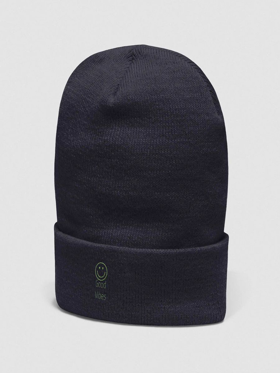 Smiley Good Vibes Beanie product image (3)