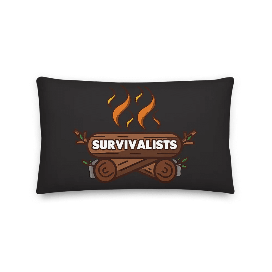 Survivalists Throw Pillow product image (1)