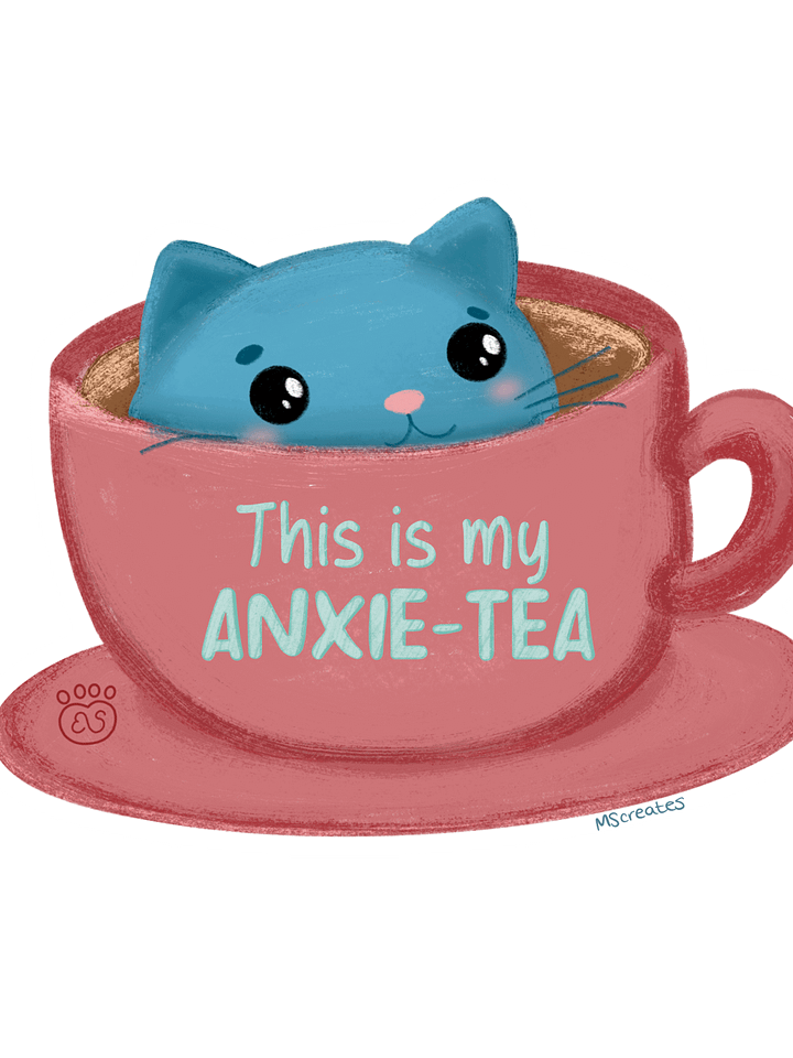 Anxie-Tea Sticker product image (1)