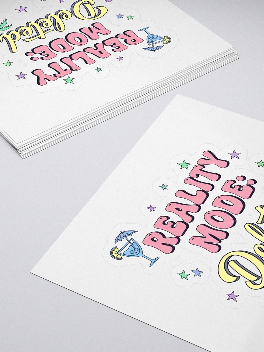Vacation Mode Sticker – Reality Deleted Fun product image (4)