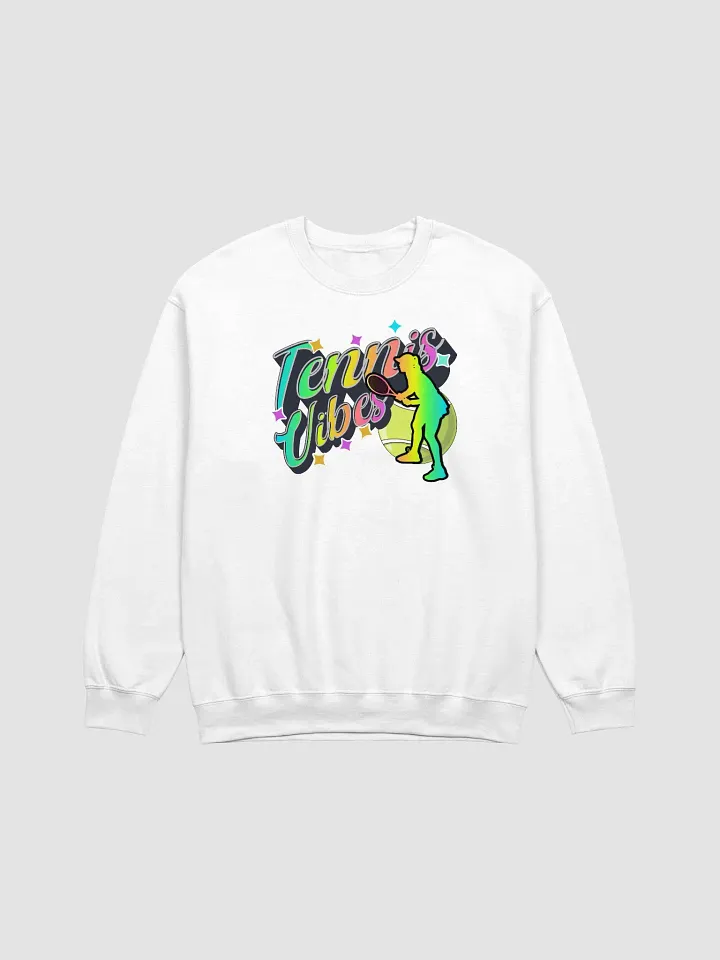 Tennis Vibes Female Neon Crewneck Sweatshirt product image (23)