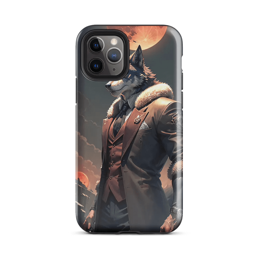 Alpha Wolf iPhone Tough Case - Elegant Beast Design product image (25)