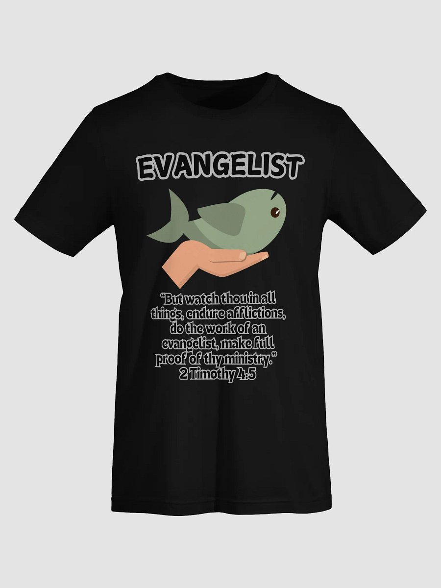 Faithful Fish Evangelist T-Shirt product image (42)