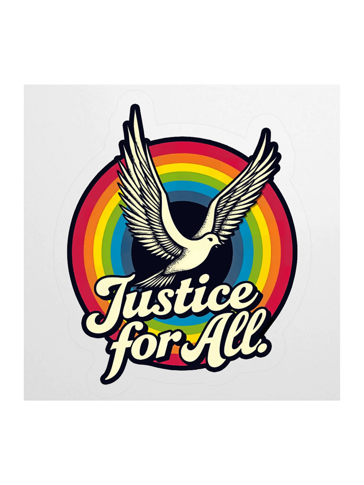 Justice For All Sticker product image (1)