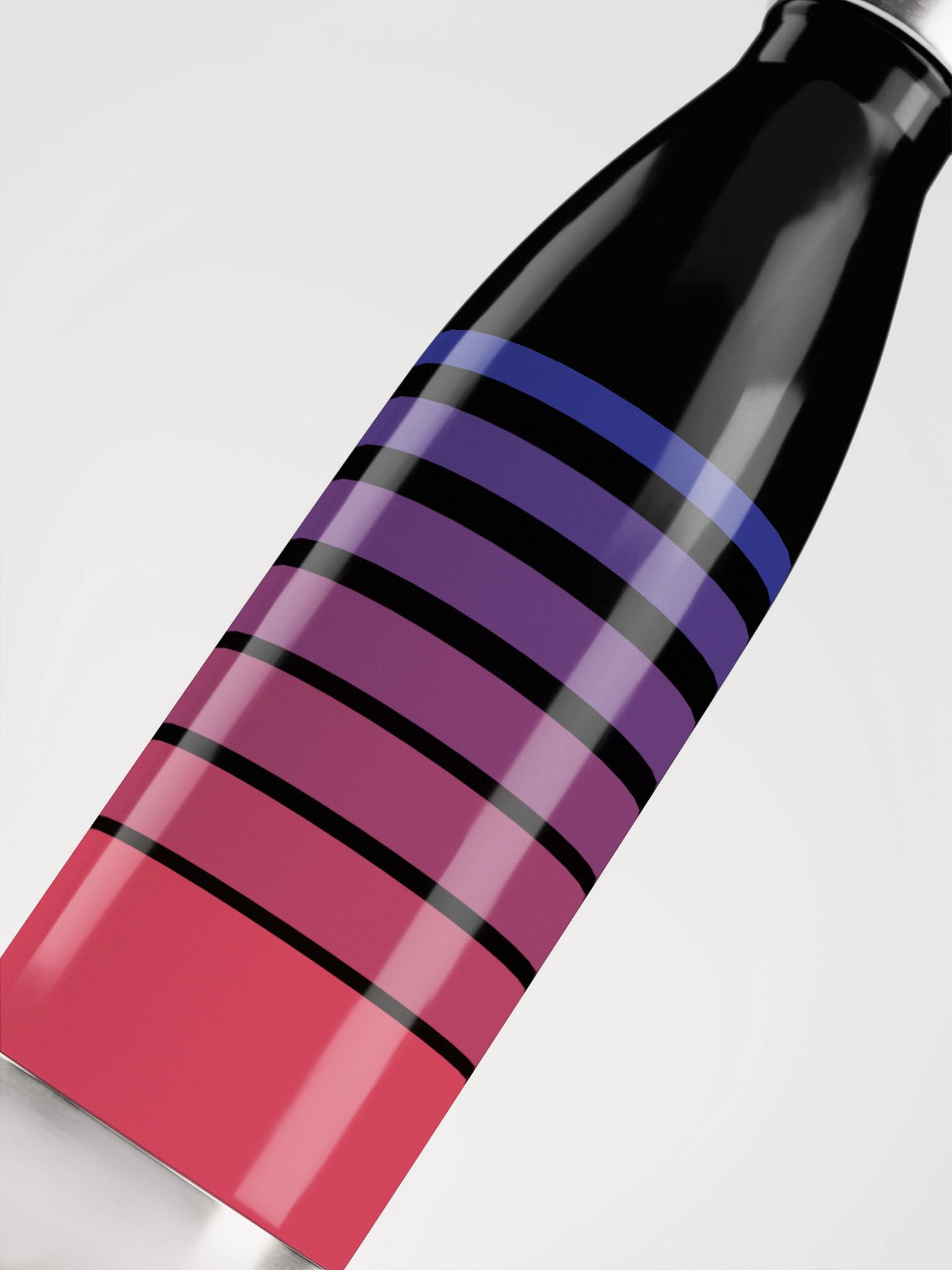 Dual Process Theory - YT Icon Background - Stainless Steel Water Bottle product image (5)