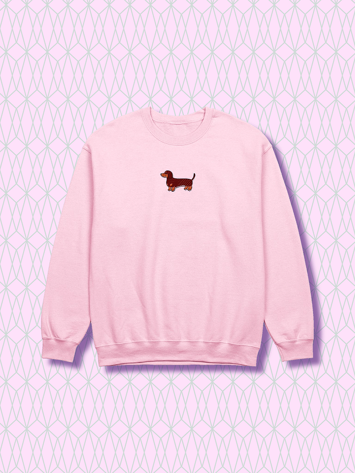 Dachshund Delight Crewneck Sweatshirt product image (1)