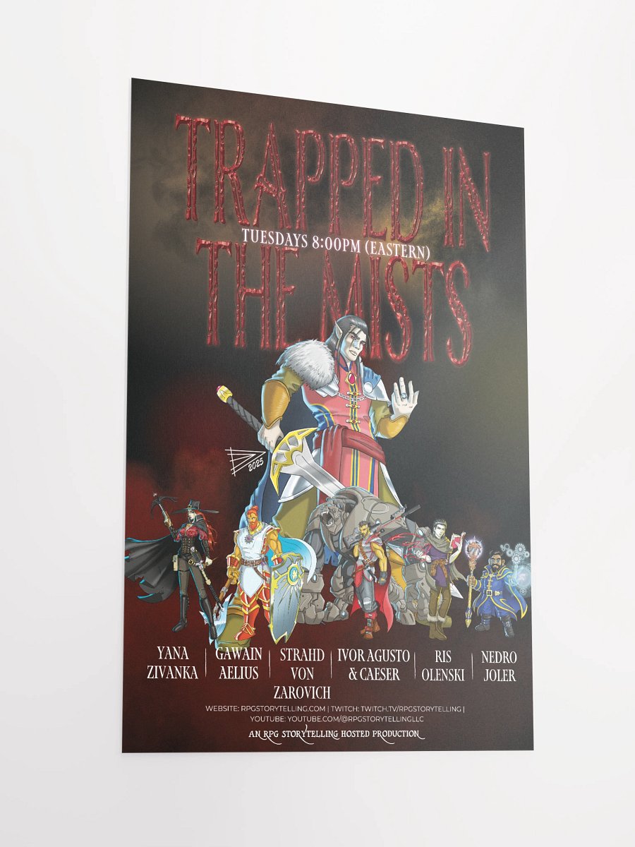 Trapped in the Mists - Matte Poster product image (6)