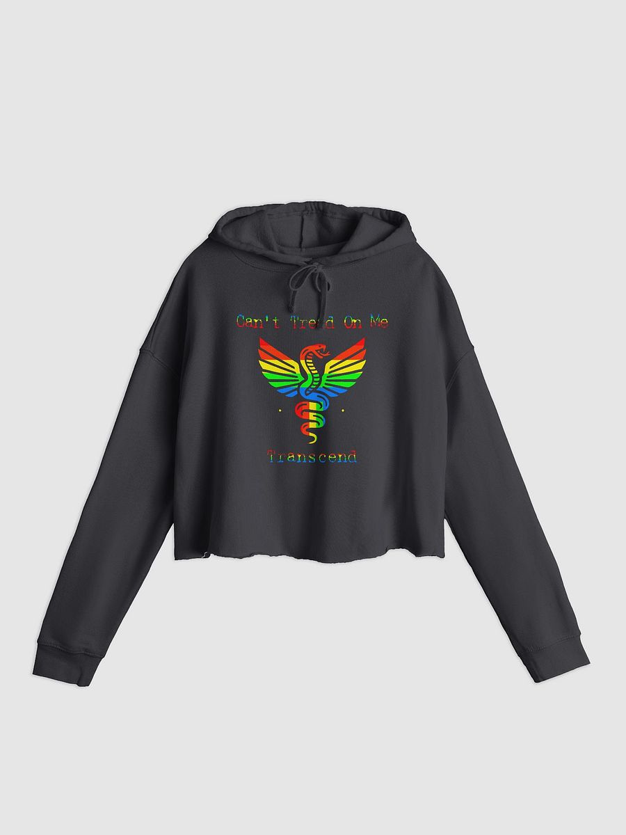 Can't Tread On Me Transcend (Rainbow) Crop Hoodie product image (1)