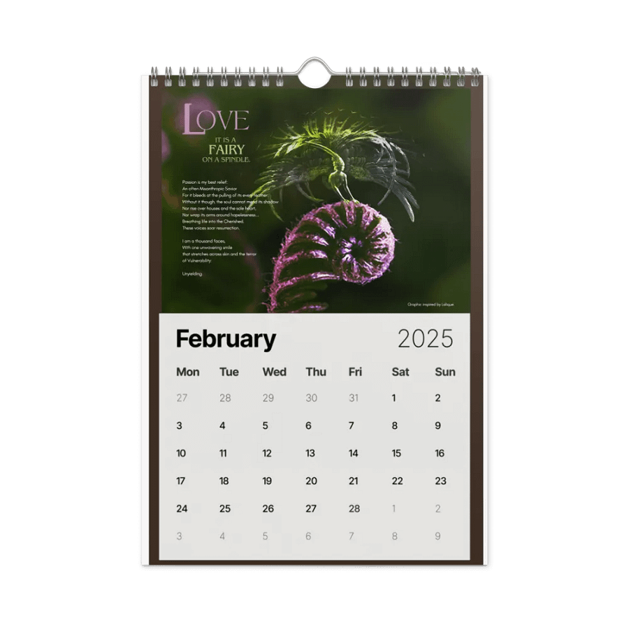 Monica Richards Words and Images 2025 Calendar product image (3)