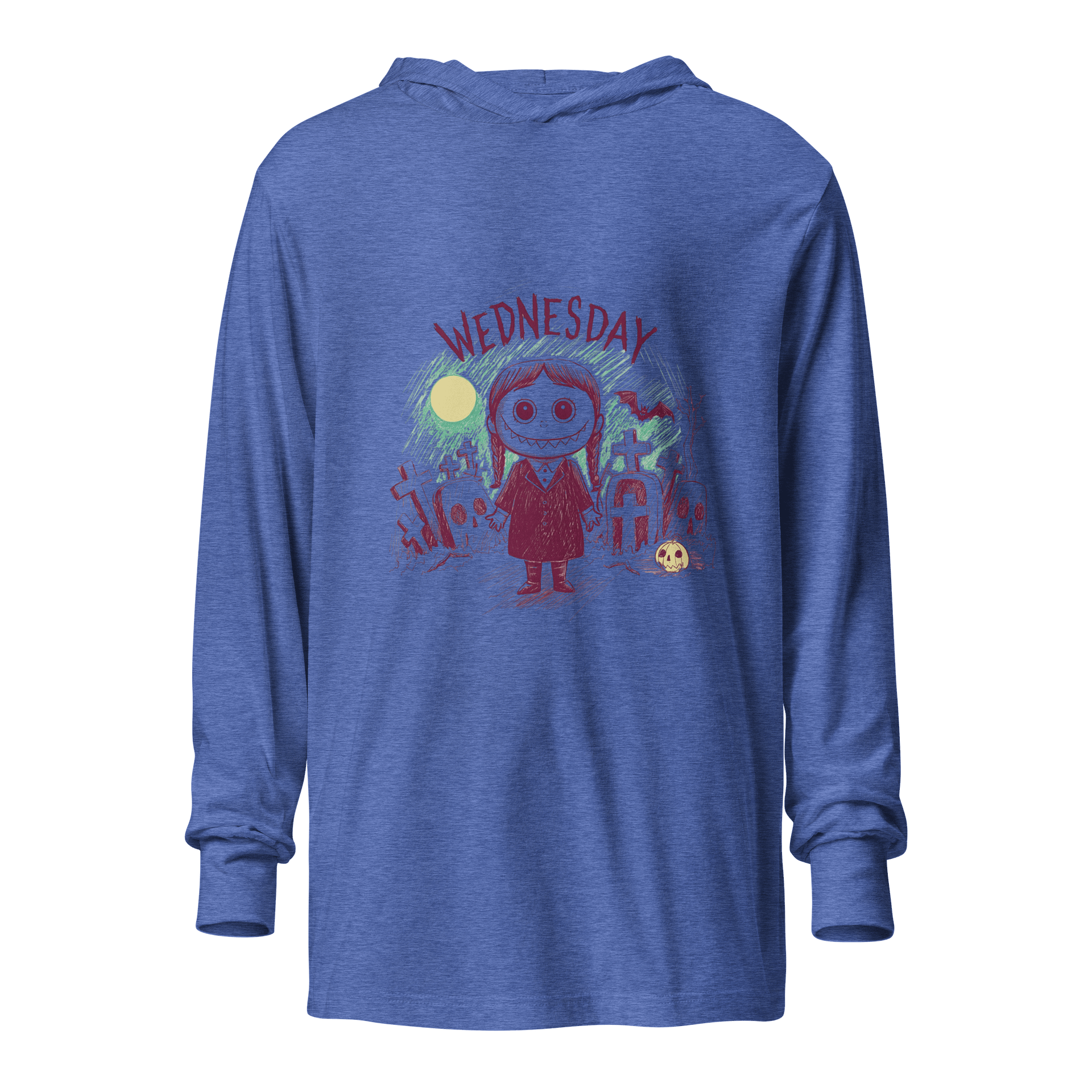 Labubu Wednesday Halloween Hoodie product image (1)