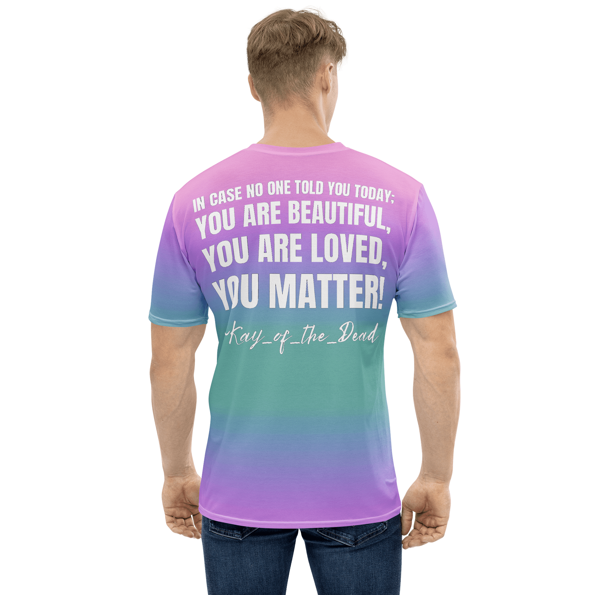 Kay_of_the_Dead Pride Logo Trigender Pride Tee product image (2)