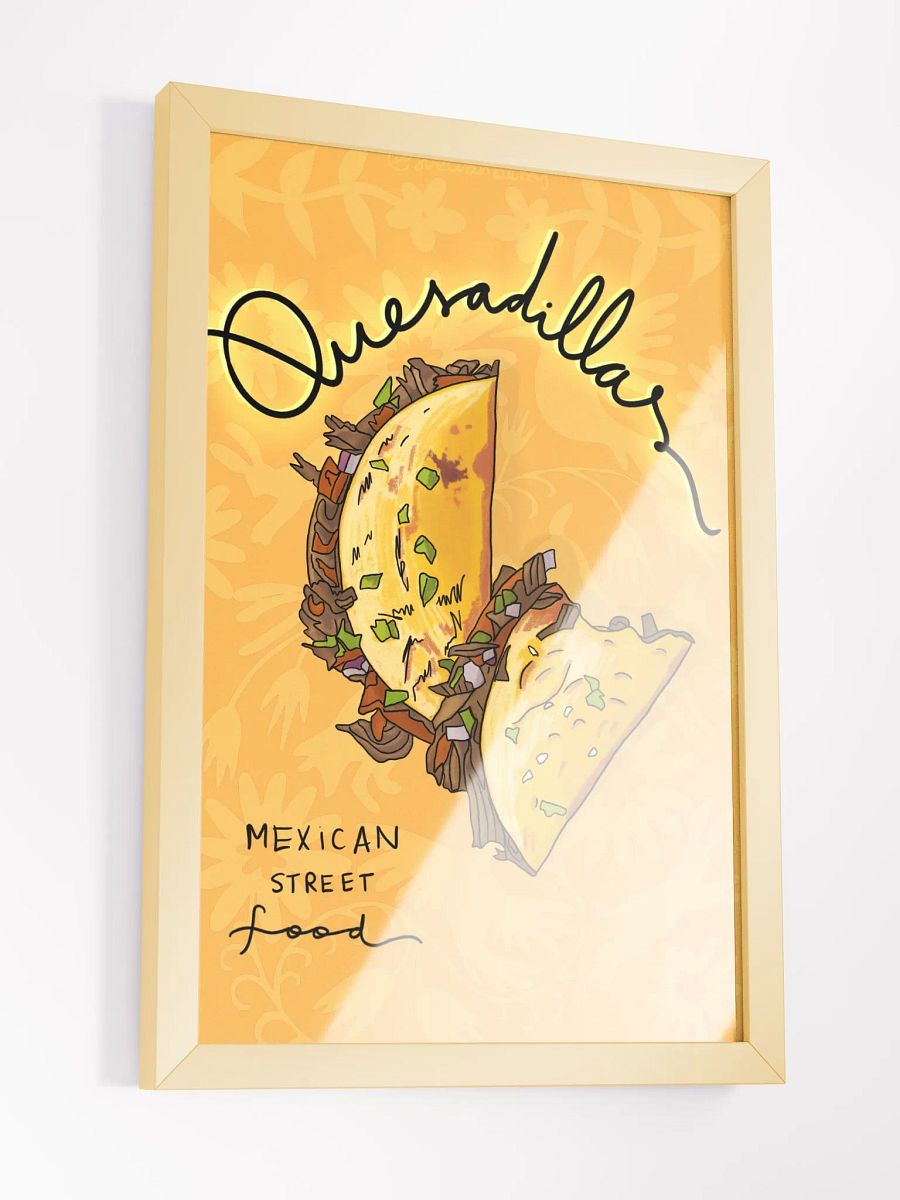 Quesadillas Framed Poster product image (3)