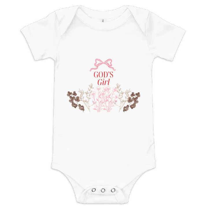 God's Girl Baby Onesie product image (1)
