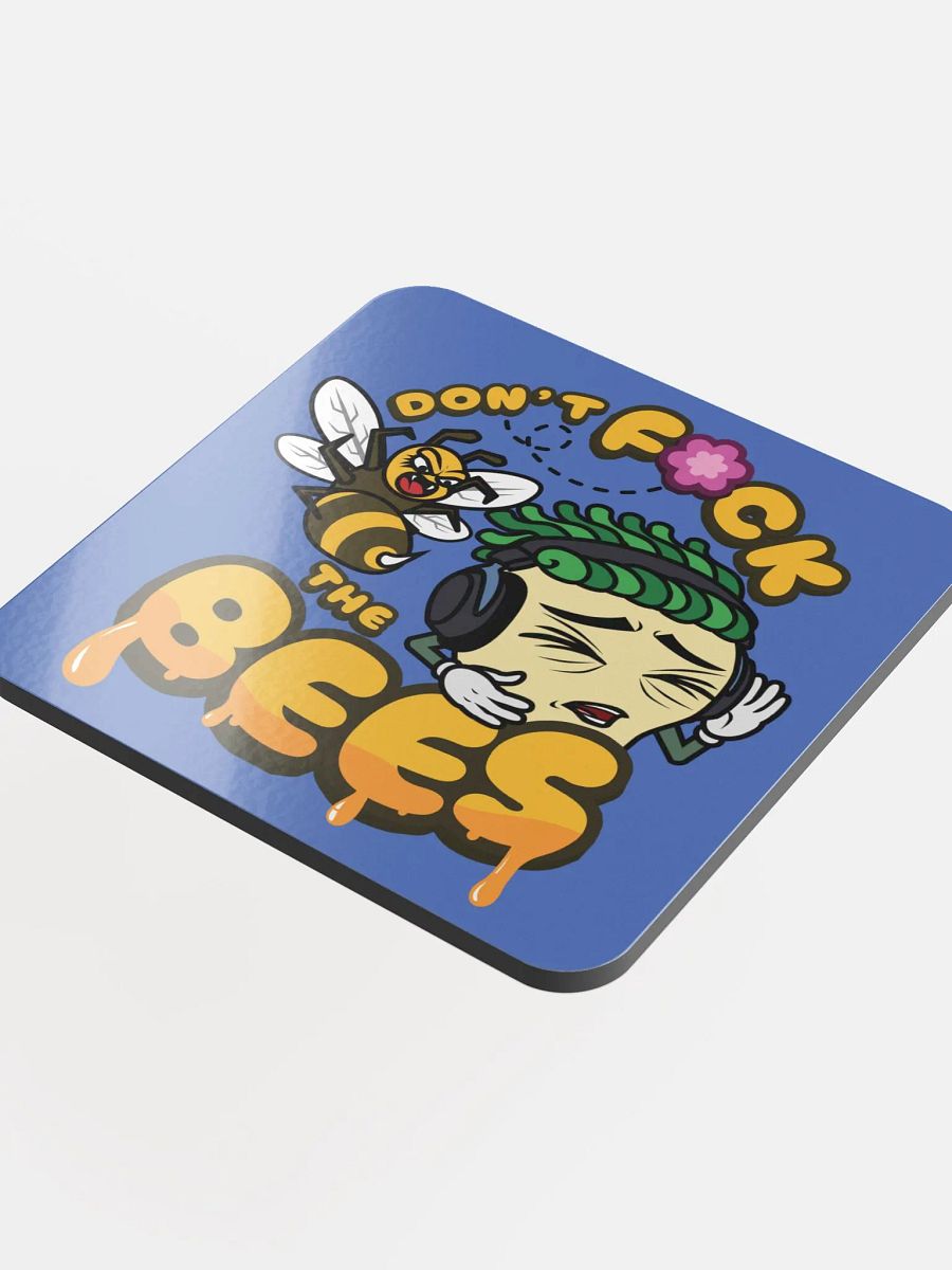 Don't f*ck the bees coaster product image (4)