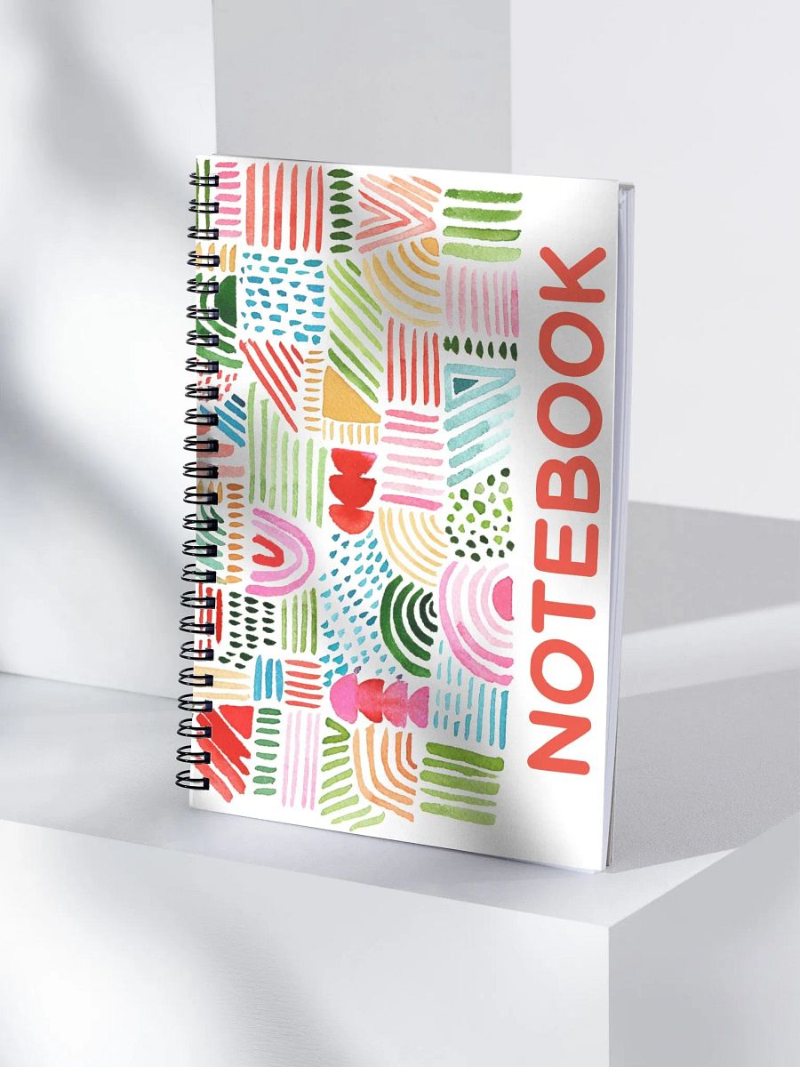 Whimsical Doodles Spiral Notebook product image (4)